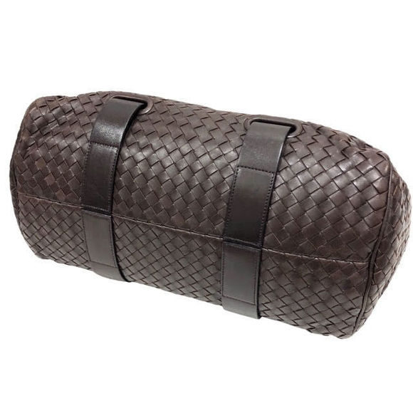 Bottega Veneta Beautiful Appearance Leather Boston Bag Brown - Picture 4 of 8